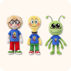 Fact Attack Adventures Plush 3PCS
